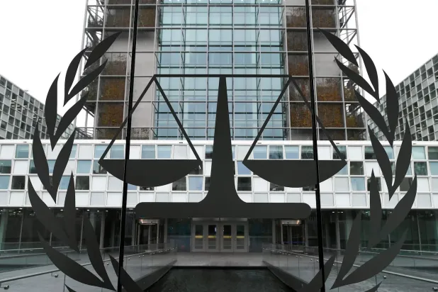 مبنى المحكمة الجنائية الدولية في لاهاي بهولندا (رويترز) 