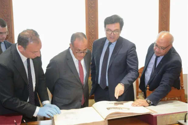 اتفاقيات لترميم الكتب والوثائق النادرة بين الخارجية والثقافة المصرية (وزارة الثقافة المصرية)
