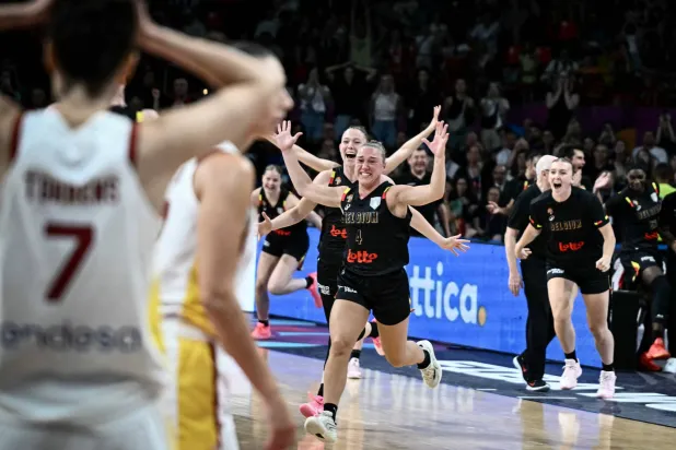 منتخب بلجيكا لكرة السلة للسيدات (أ.ف.ب)