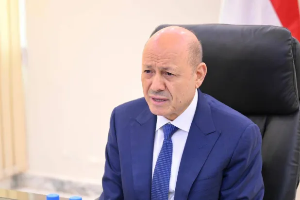 رئيس مجلس القيادة الرئاسي اليمني رشاد العليمي (سبأ)