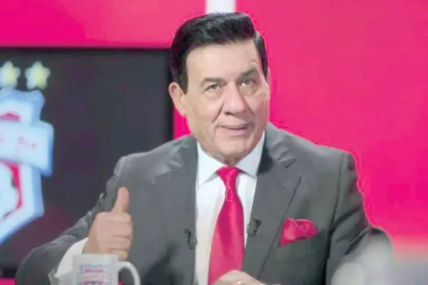 المعلق الكروي مدحت شلبي (صفحته على «فيسبوك»)