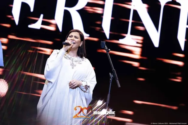 شيرين عبد الوهاب قدمت العديد من أغانيها بحفل «موازين» في المغرب (حساب المهرجان بـ«فيسبوك»)