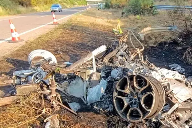 Kaza, A52 otoyolunun 65. kilometresinde, Palacios kasabası yakınlarında meydana geldi (İngiliz medyası)