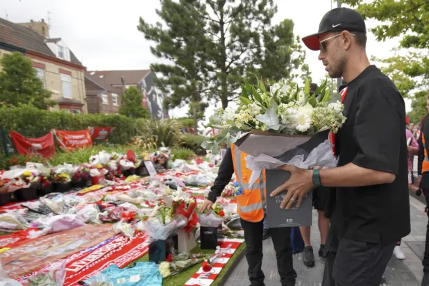 وفاة نجم منتخب البرتغال لكرة القدم ونادي ليفربول الإنجليزي ديوغو جوتا (أ.ب)