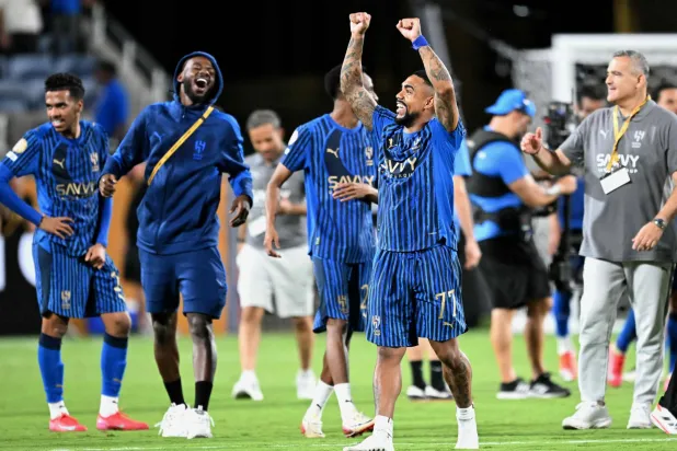 الهلال جنى ثمار استراتيجية الصندوق على الصعيد العالمي (أ.ف.ب)