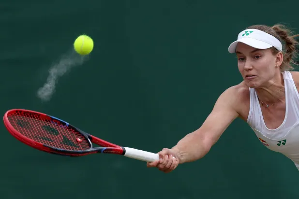 إيلينا ريباكينا ودّعت ويمبلدون مبكراً (أ.ف.ب)