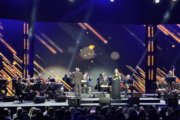 ختمت حفلها بأغنية «الأطلال» الخالدة (الشرق الأوسط)