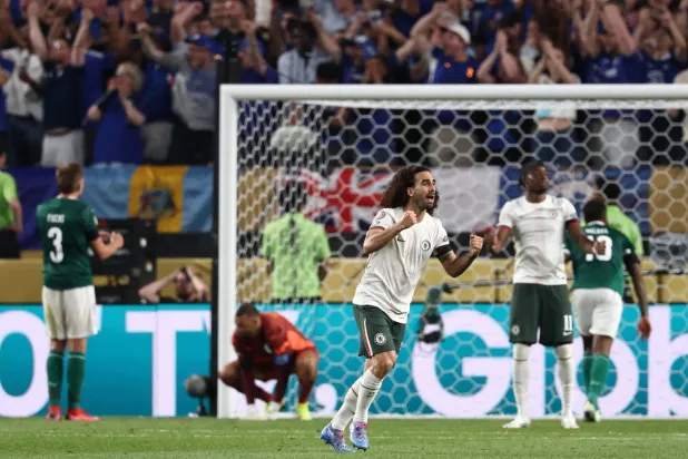 مارك كوكوريا لاعب تشيلسي (أ.ف.ب) 