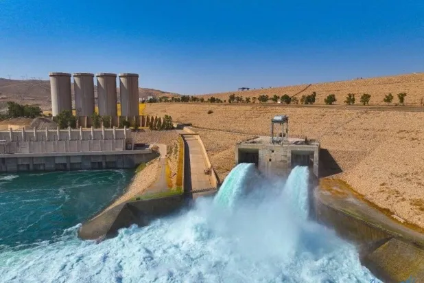 سد الموصل (صحيفة «الصباح» الرسمية)