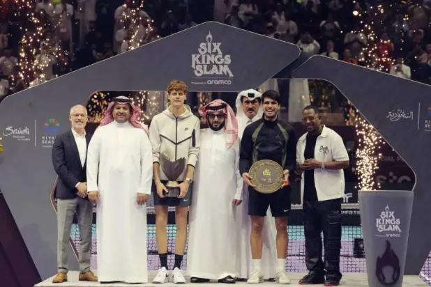 جانب من تتويج النسخة الأولى التي أقيمت في موسم الرياض 2024 بحضور تركي آل الشيخ (الشرق الأوسط)