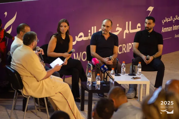 لقاء حول العلاقة الوطيدة بين السينما وكرة القدم بحضور الأمير علي بن الحسين (إدارة مهرجان عمّان السينمائي)