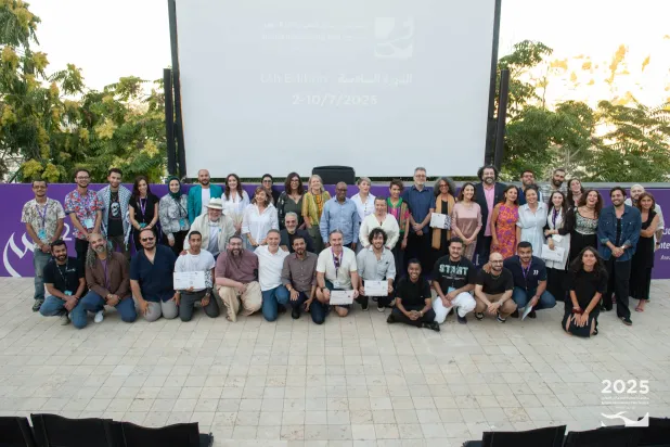 الفائزون بجوائز دعم الأفلام المقدّمة من مهرجان عمّان السينمائي (إدارة المهرجان)