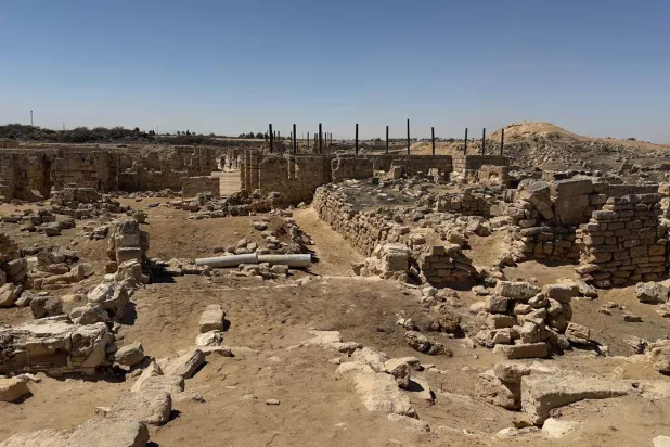 منطقة «أبو مينا» الأثرية بالإسكندرية (الشرق الأوسط)