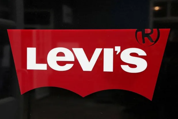 A logo is displayed at the Levi’s outlet retail store at Bicester Village in Oxfordshire, Britain, August 21, 2024. (Reuters)