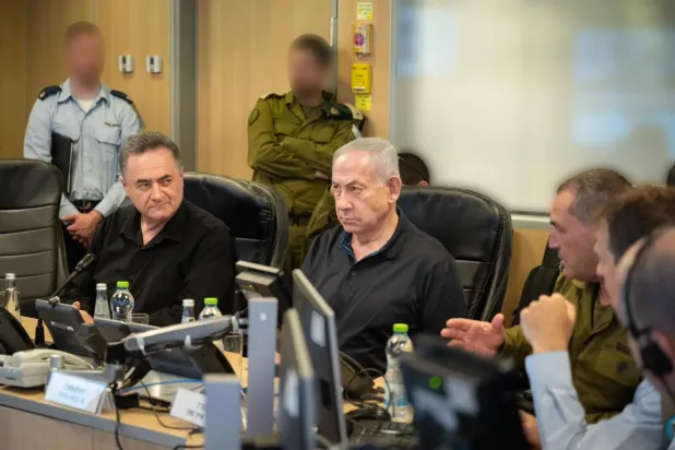 İsrail Başbakanı Binyamin Netanyahu ve Savunma Bakanı Yisrael Katz (X)