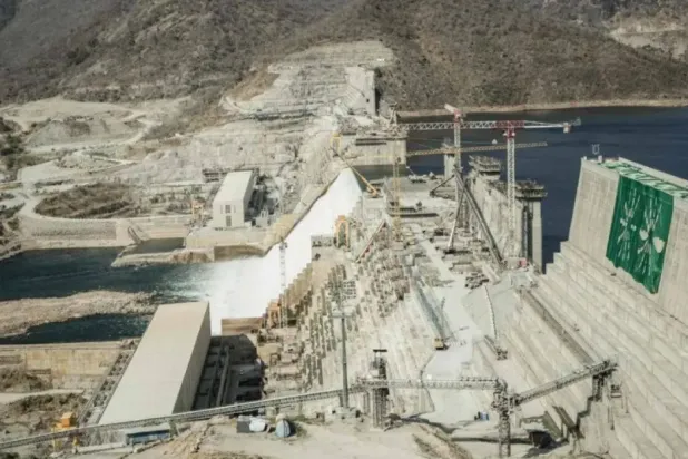 سد النهضة الإثيوبي (أ.ف.ب)