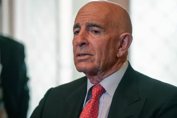 ABD'nin Ankara Büyükelçisi ve Suriye Özel Temsilcisi Tom Barrack (AFP)