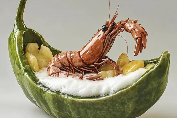 طبق مصمم عن طريق الذكاء الاصطناعي (نيويورك تايمز)