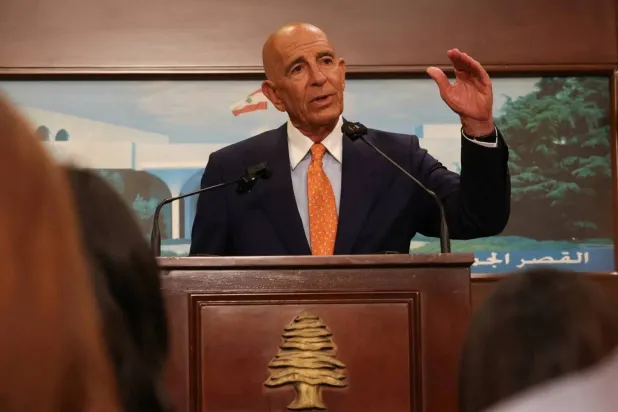 US special envoy Tom Barrack (Reuters)