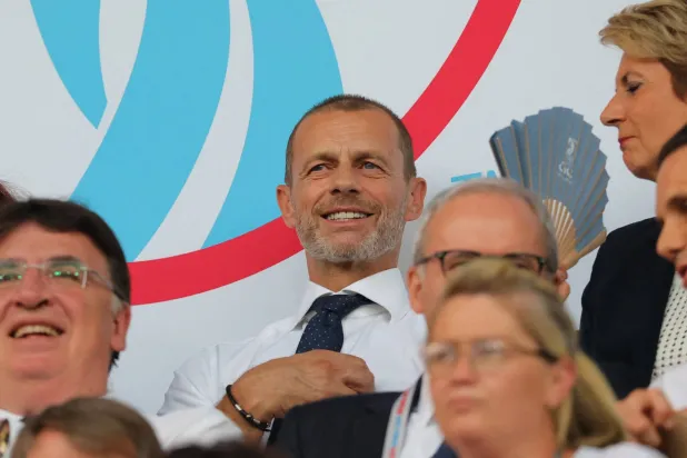 رئيس «يويفا» ألكسندر تسيفرين (رويترز)