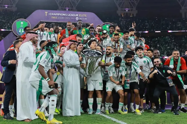 الأهلي سيشارك رسميا في مونديال الأندية 2029 بصفته بطلا للنخبة الآسيوية 2025 (رويترز)