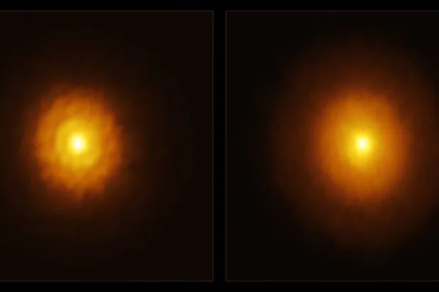 كوكب غازيّ هائل يخرج من عتمة الضباب (جامعة كمبردج)