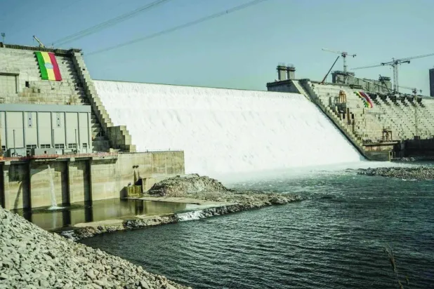 «سد النهضة» الإثيوبي (أ.ف.ب)