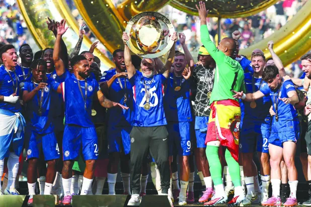 
مكانة إنزو ماريسكا كمدير فني ارتفعت بعد عام أول صعب في «ستامفورد بريدج» (أ.ف.ب)