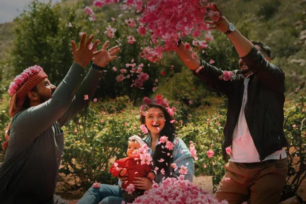 الطائف عروس المصائف ومركزاً لصناعة الورد(هيئة السياحة)