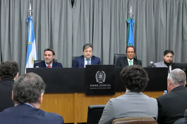 جلسة استماع قصيرة لتحديد شروط المحاكمة المقبلة الخاصة بوفاة مارادونا (إ.ب.أ)