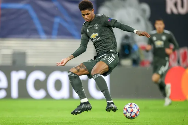 المهاجم الإنجليزي ماركوس راشفورد (د.ب.أ)