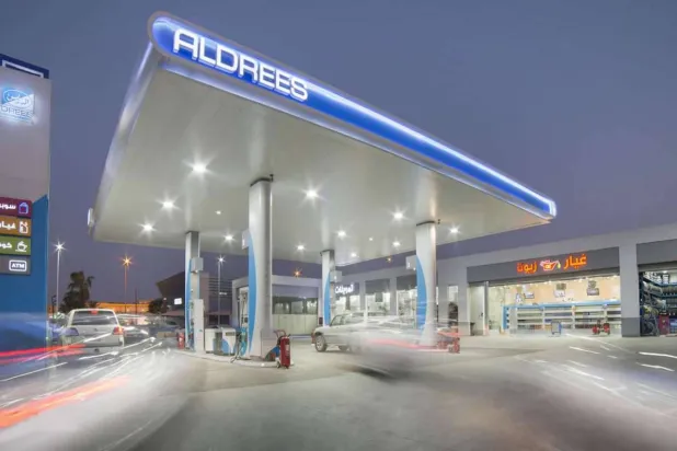 إحدى المحطات التابعة لـ«الدريس» في السعودية (موقع الشركة الإلكتروني)