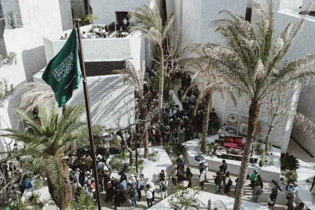 الجناح السعودي في «إكسبو أوساكا» (الشرق الأوسط)