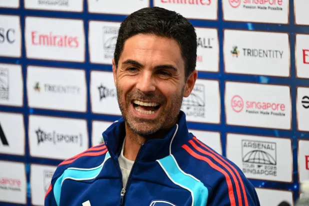 ميكل أرتيتا (أ.ف.ب)