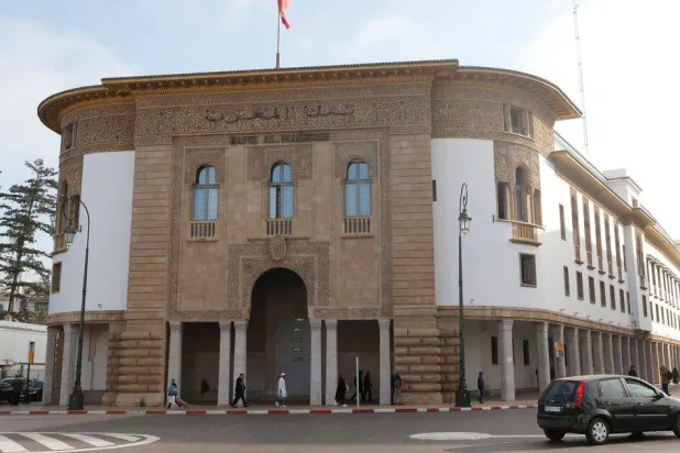 صورة عامة لمقر البنك المركزي المغربي بالرباط (رويترز)