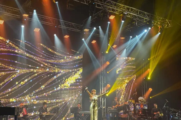 كارول سماحة منحت الحضور درساً في الشجاعة (الشرق الأوسط)