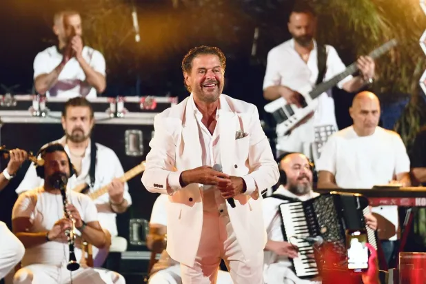 من حفل راغب علامة في الساحل الشمالي المصري (حسابه على «إنستغرام»)