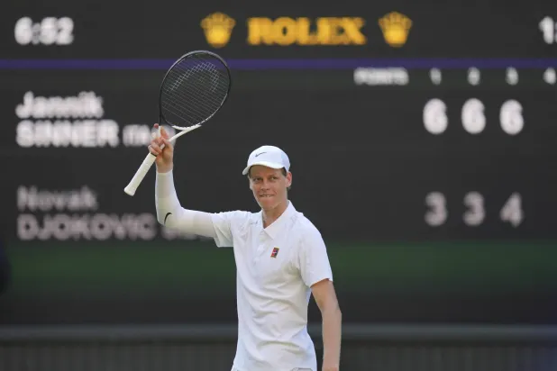 يانيك سينر (أ.ب)