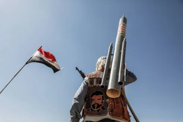 «أمبري»: واقعة على بُعد 30 ميلاً بحرياً شمال غربي المخا في اليمن