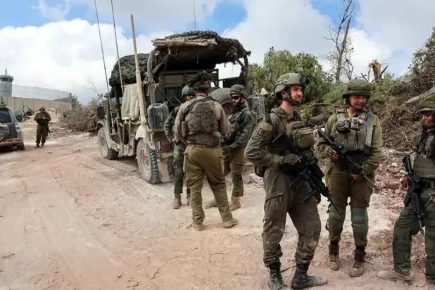 Geçtiğimiz kasım ayında Güney Lübnan'daki İsrail askerleri (Reuters)