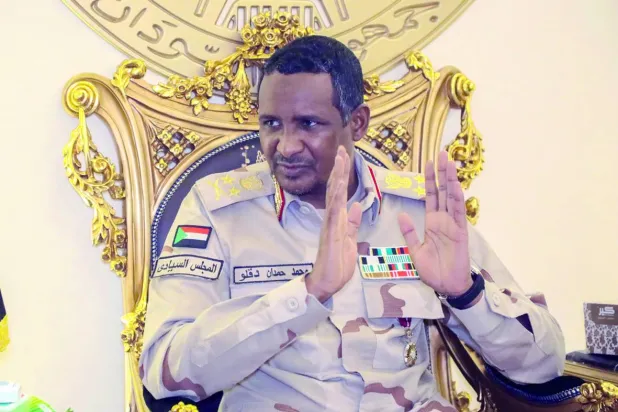 تحالف «تأسيس» السوداني يشكل مجلساً رئاسياً برئاسة «حميدتي»