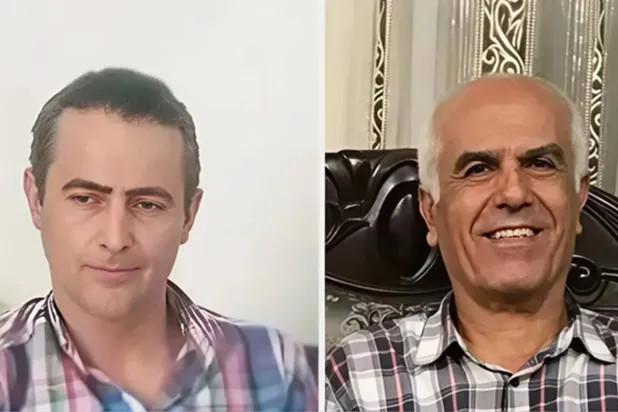 السلطات الإيرانية أعلنت إعدام بهروز إحساني إسلاملو (يمين) ومهدي حسني (مجاهدين خلق)