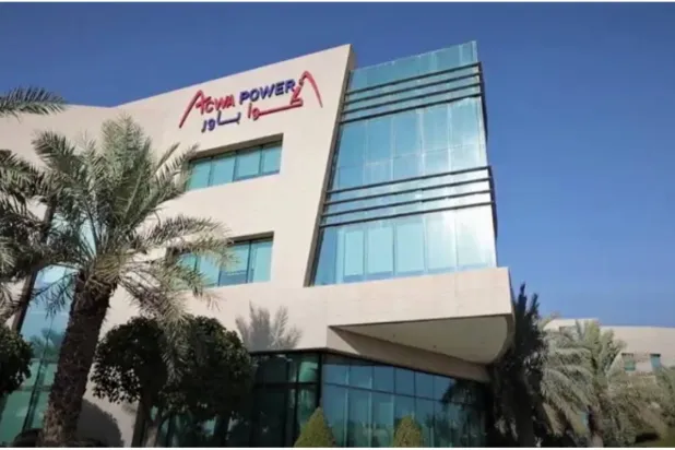 مقر «أكوا باور» بالعاصمة السعودية الرياض (الشرق الأوسط)