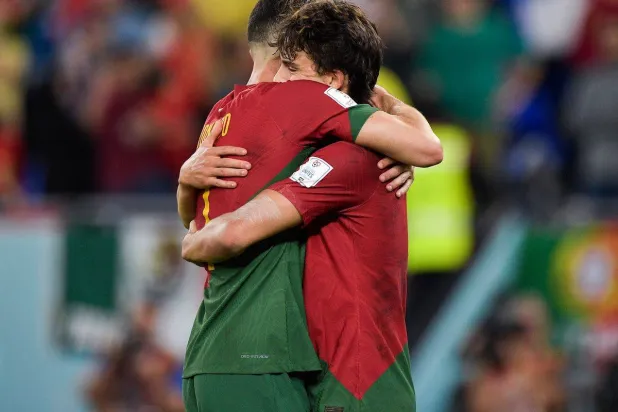 رونالدو وفيليكس شكلا ثنائيا رائعا في المنتخب البرتغالي (الشرق الأوسط)