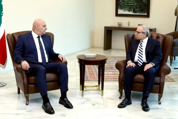 اللقاء الذي جمع رئيس الجمهورية جوزيف عون ورئيس الحكومة نواف سلام (الرئاسة اللبنانية)