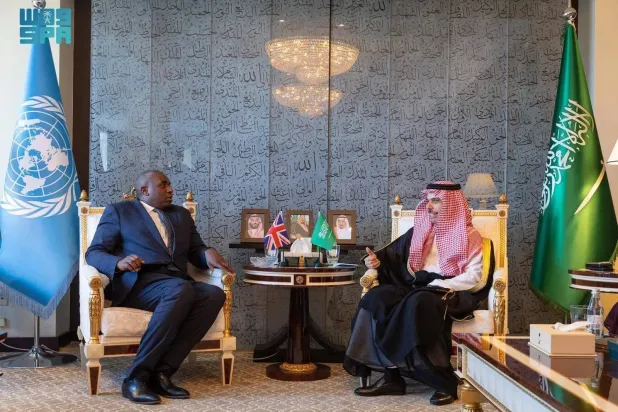 Saudi, British FMs Discuss Palestinian Statehood, Gaza Aid