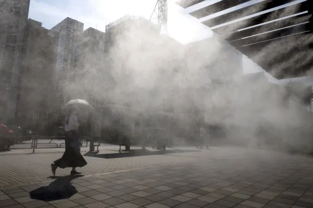 Japonska zabeležila rekordno visoke temperature