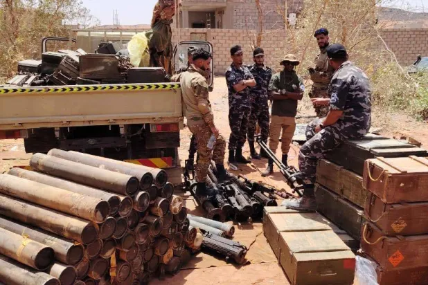 ضربات أمنية مزدوجة في الجنوب الليبي