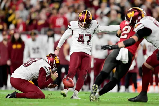 Washington Post'un 2024'te yaptığı anket, Washington Commanders taraftarlarının çoğunun takımın yeni adından memnun olmadığını ortaya koymuştu ancak bu sene finale çıkılmasıyla birlikte bu görüş de değişti (AFP)Washington Post'un 2024'te yaptığı anket, Washington Commanders taraftarlarının çoğunun takımın yeni adından memnun olmadığını ortaya koymuştu ancak bu sene finale çıkılmasıyla birlikte bu görüş de değişti (AFP)