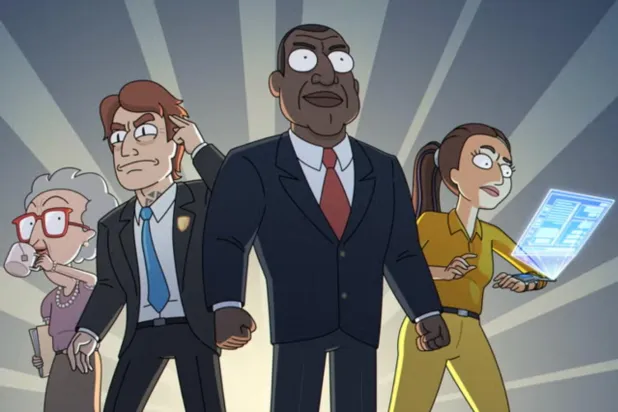 Yeni Rick and Morty spin-off'u Başkan Curtis'in oyuncu kadrosunda Keith David başı çekecek (Adult Swim)
